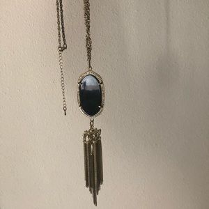 Long tassel necklace